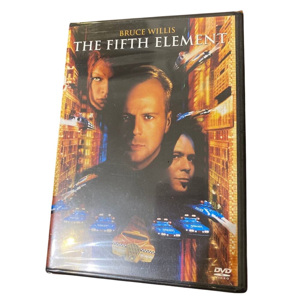 The Fifth Element DVD New Sealed Bruce Willis Sci-Fi Cult Classic